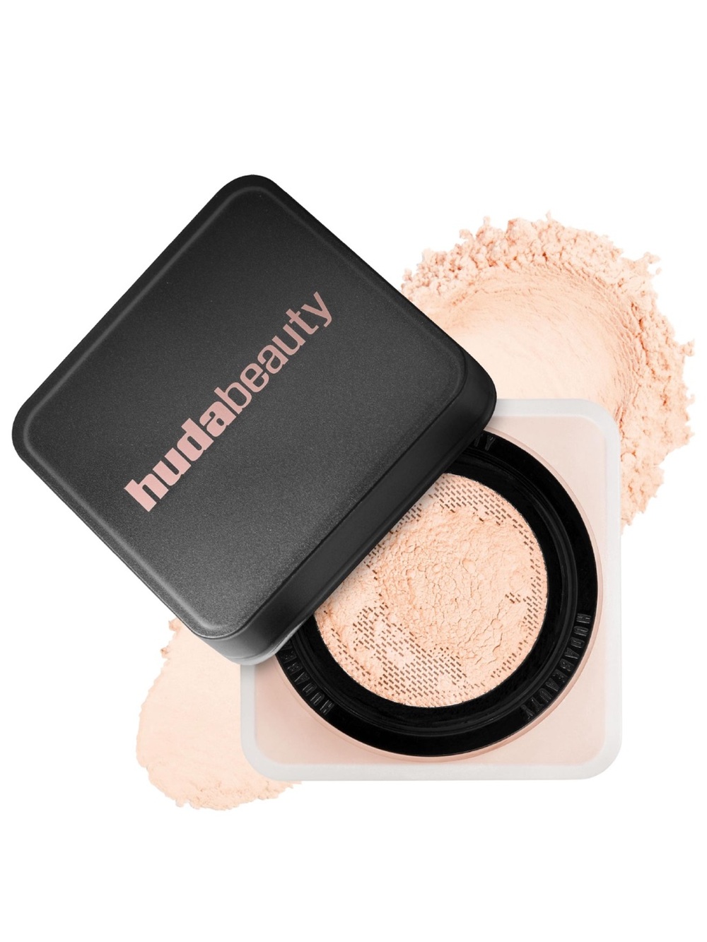 HUDA BEAUTY Setting Powder Compact in Light Beige